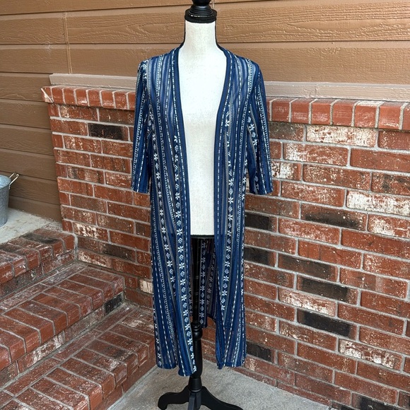 Women's Lightweight Full Length Duster Kimono - check listing for measurements - Picture 1 of 6